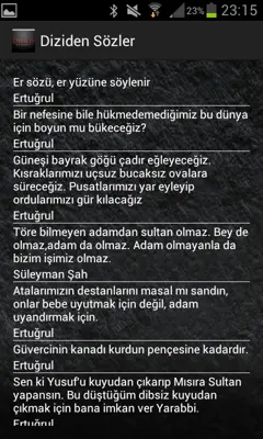 Diriliş android App screenshot 2